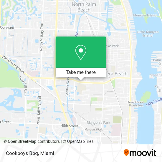Cookboys Bbq map