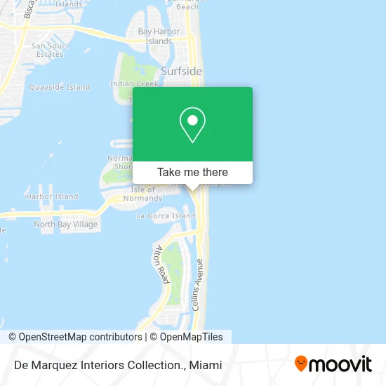 De Marquez Interiors Collection. map