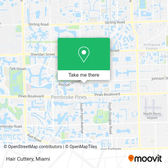 Hair Cuttery map
