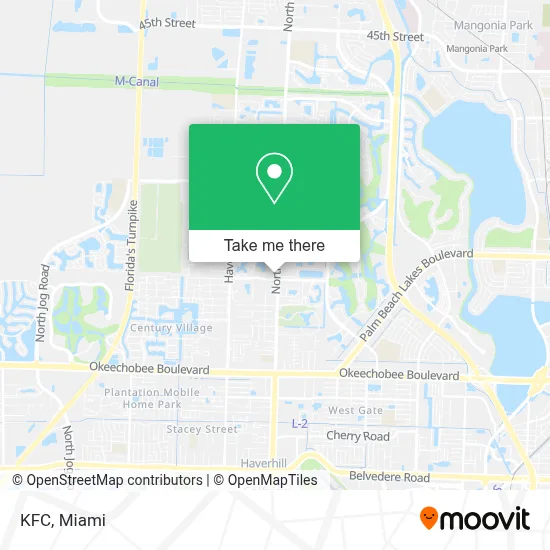 Kfc map