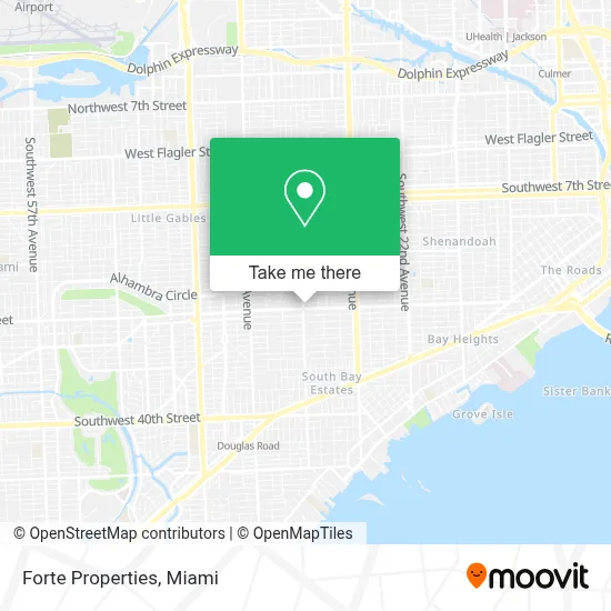 Forte Properties map