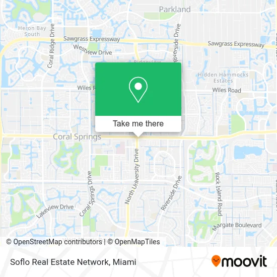 Soflo Real Estate Network map