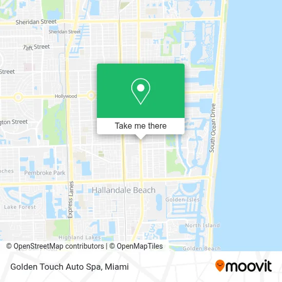 Golden Touch Auto Spa map