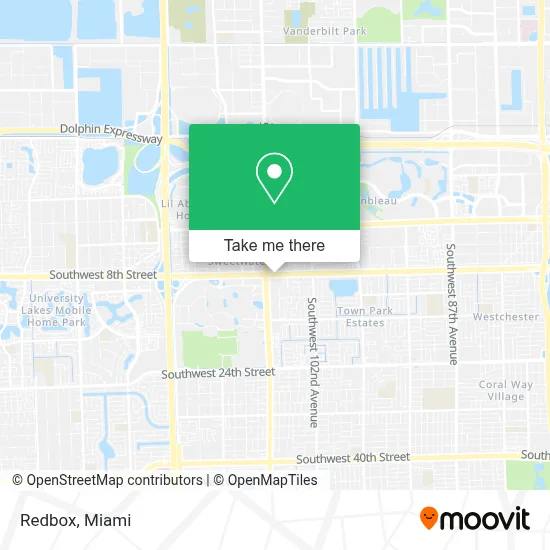 Redbox map