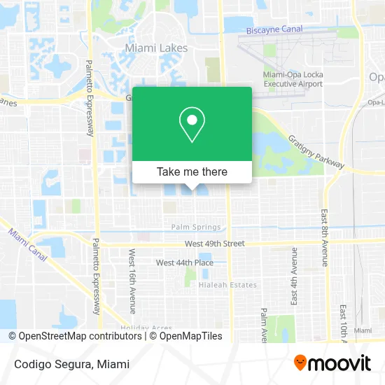Codigo Segura map
