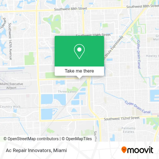 Ac Repair Innovators map