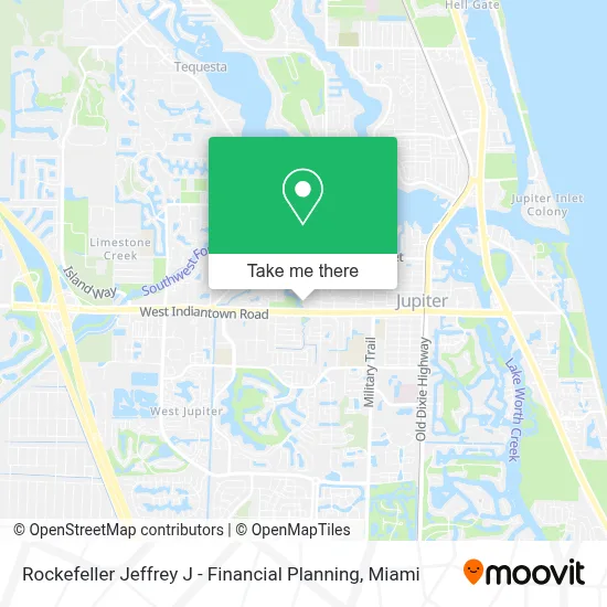 Rockefeller Jeffrey J - Financial Planning map