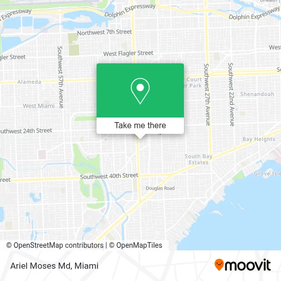 Ariel Moses Md map