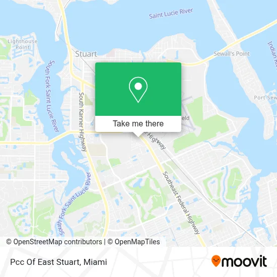 Pcc Of East Stuart map