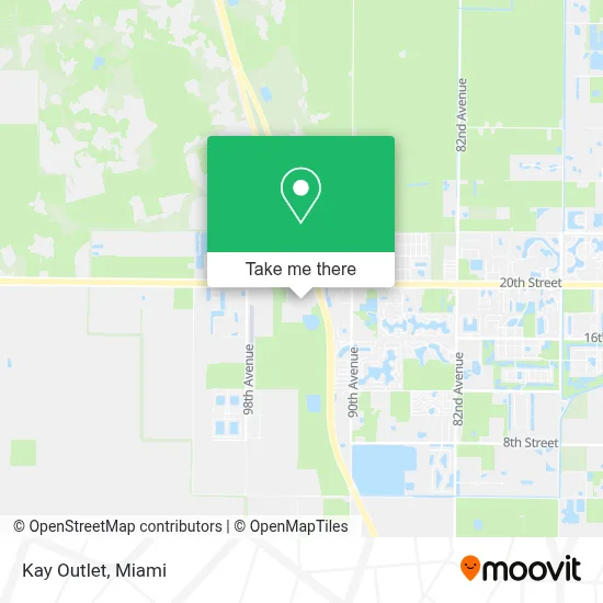 Kay Outlet map
