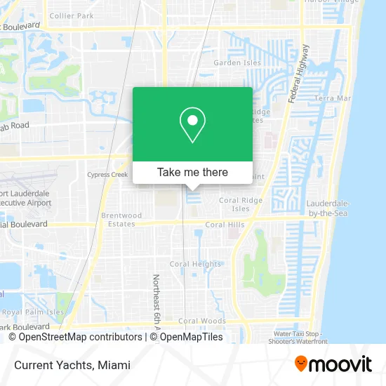 Current Yachts map