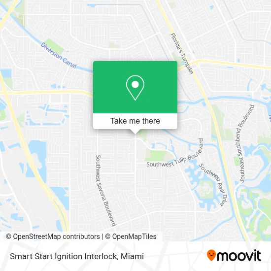 Smart Start Ignition Interlock map