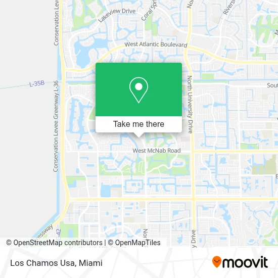 Los Chamos Usa map