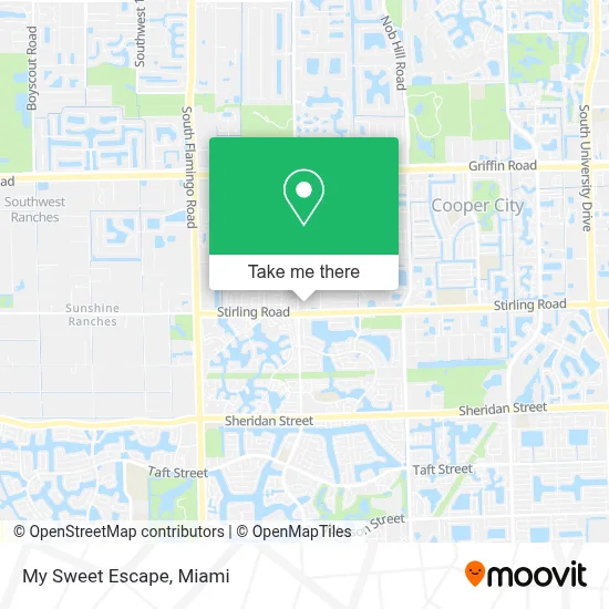 My Sweet Escape map