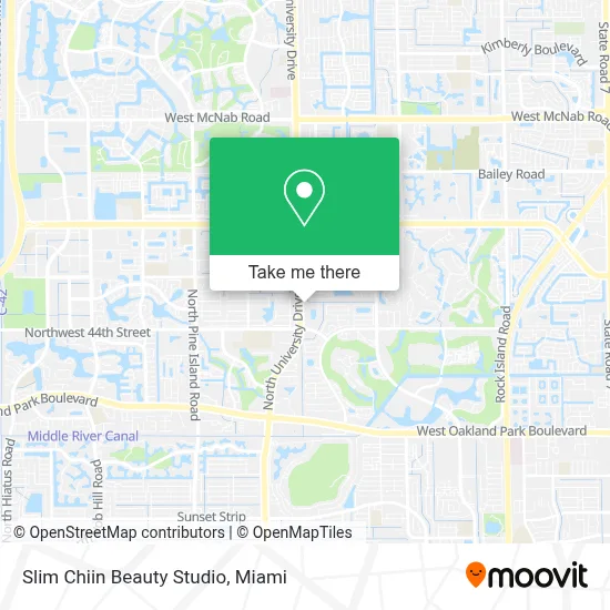 Slim Chiin Beauty Studio map
