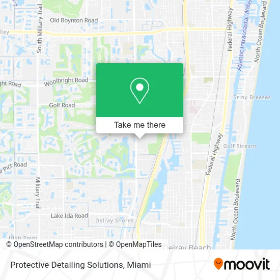 Protective Detailing Solutions map