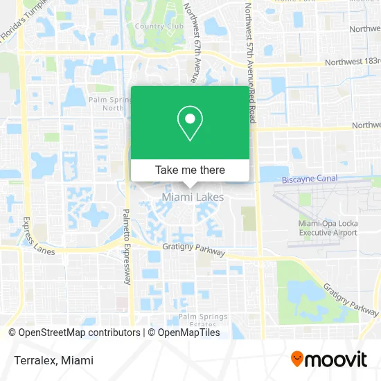 Terralex map