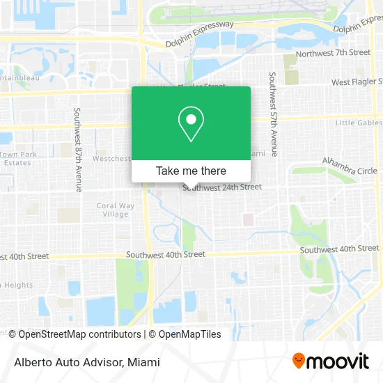 Alberto Auto Advisor map