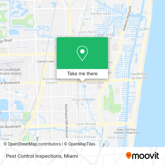 Pest Control Inspections map
