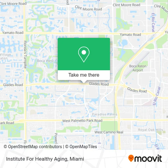 Institute For Healthy Aging map