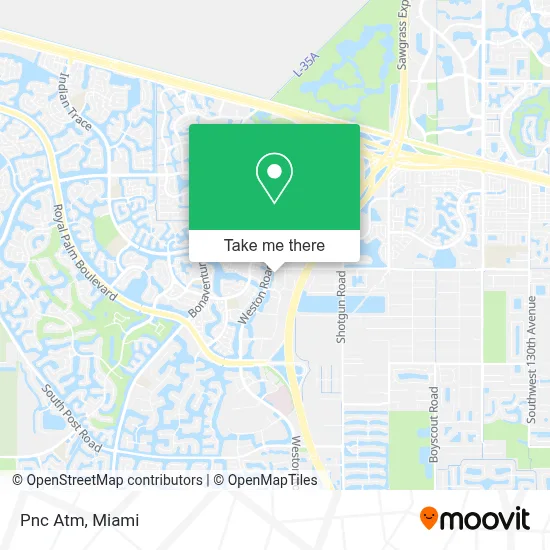 Pnc Atm map