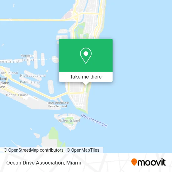 Ocean Drive Association map