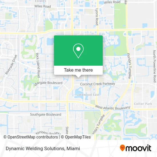 Dynamic Welding Solutions map