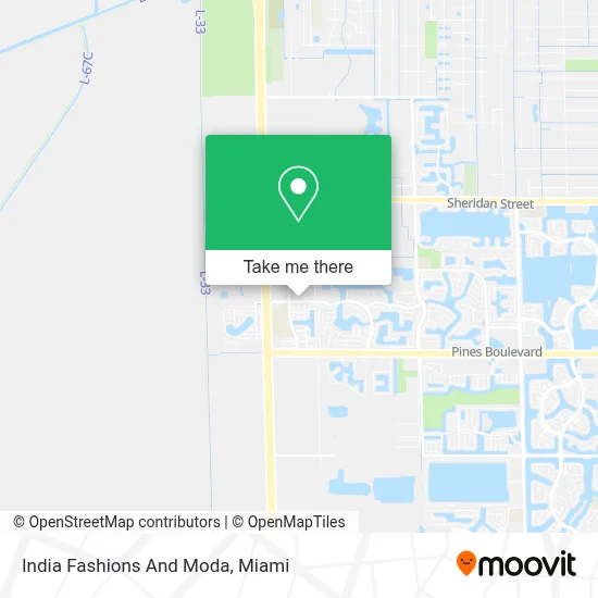 India Fashions And Moda map
