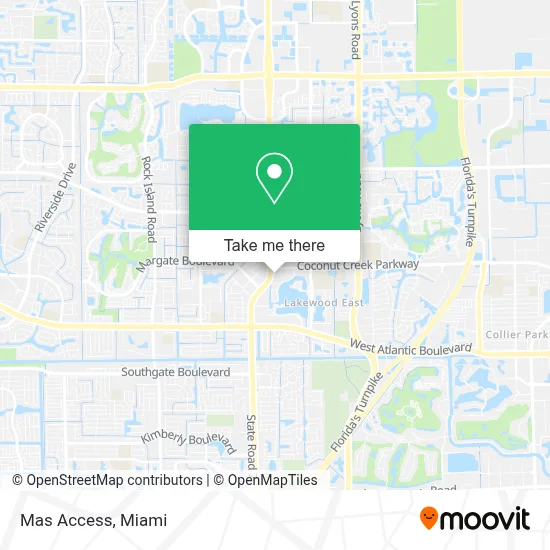 Mas Access map