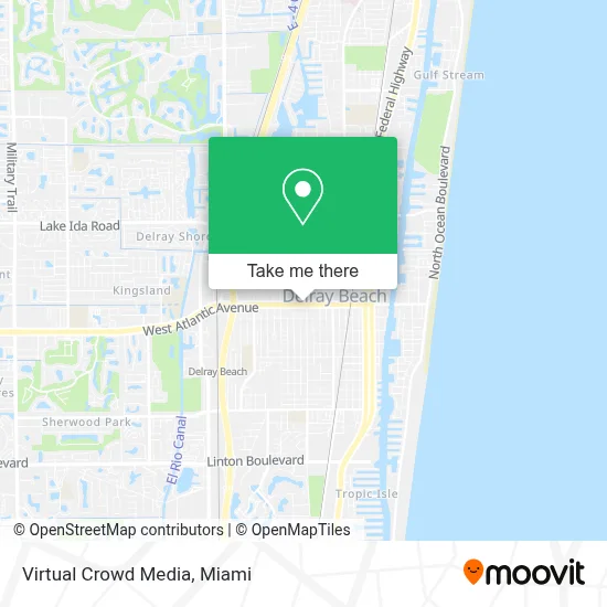 Virtual Crowd Media map