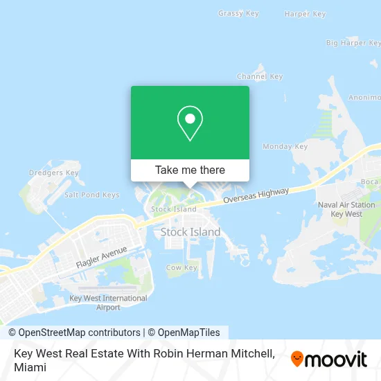 Key West Real Estate With Robin Herman Mitchell map