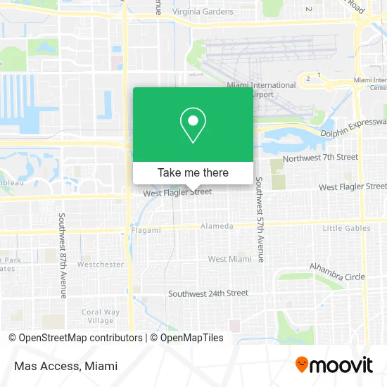 Mas Access map