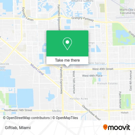 Giftlab map