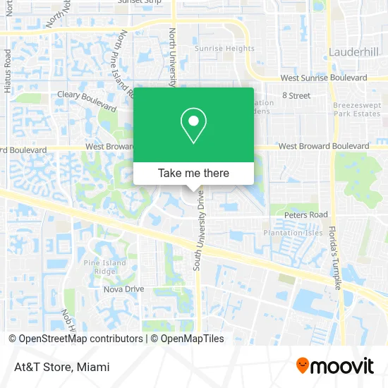 At&T Store map