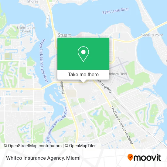 Whitco Insurance Agency map