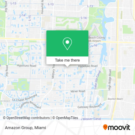 Amazon Group map