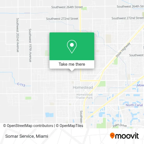 Somar Service map