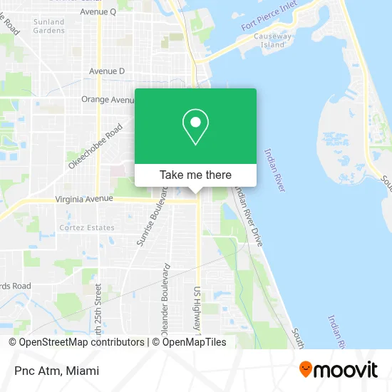 Pnc Atm map