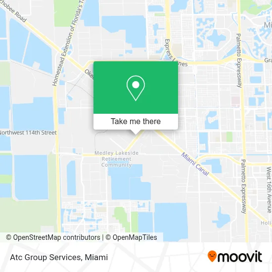 Atc Group Services map