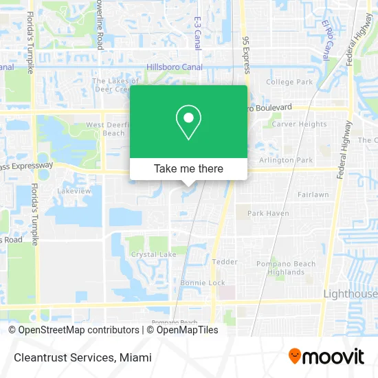 Cleantrust Services map