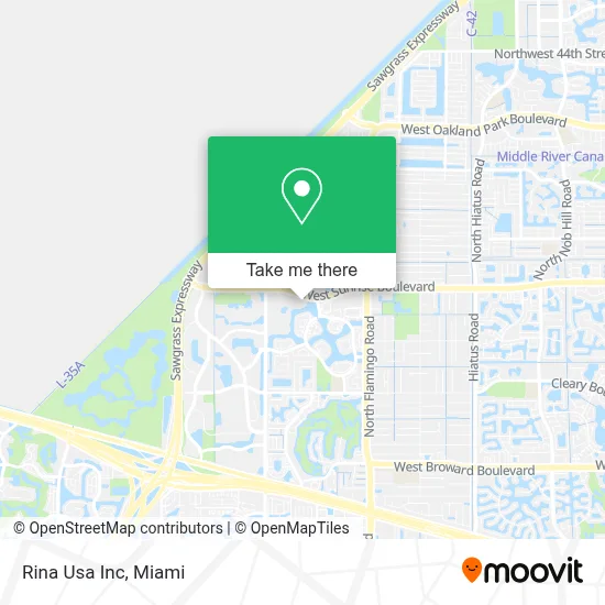 Rina Usa Inc map