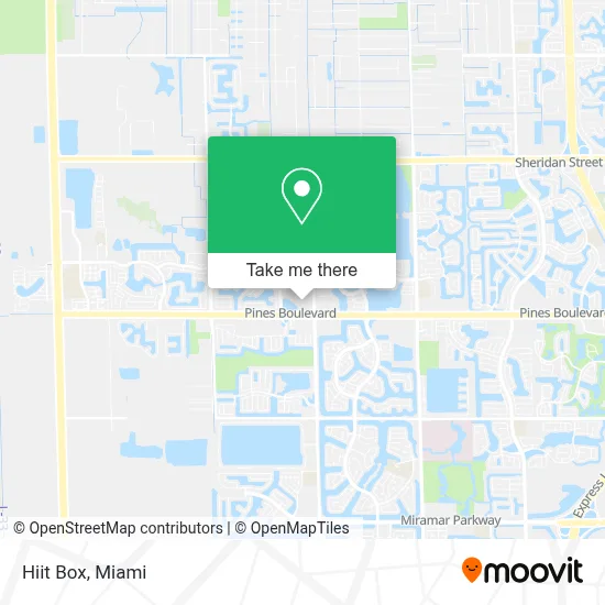 Hiit Box map