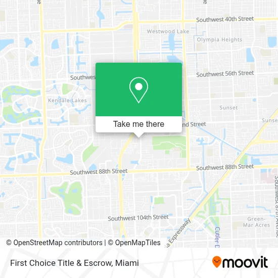 First Choice Title & Escrow map