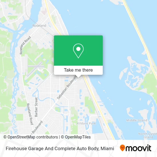 Firehouse Garage And Complete Auto Body map