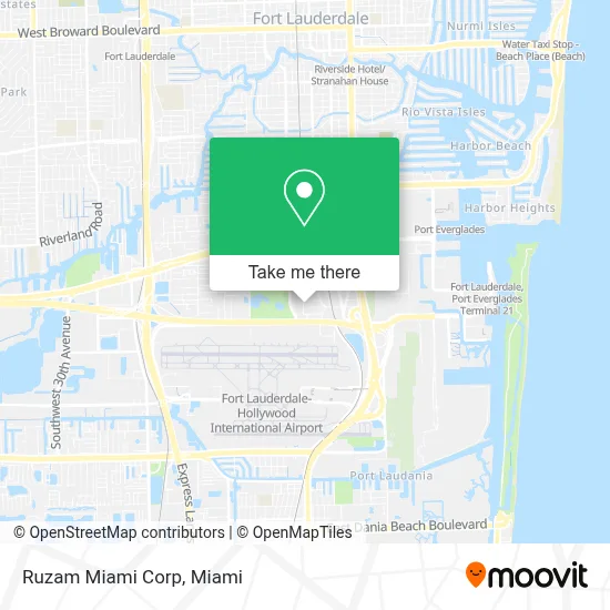 Ruzam Miami Corp map