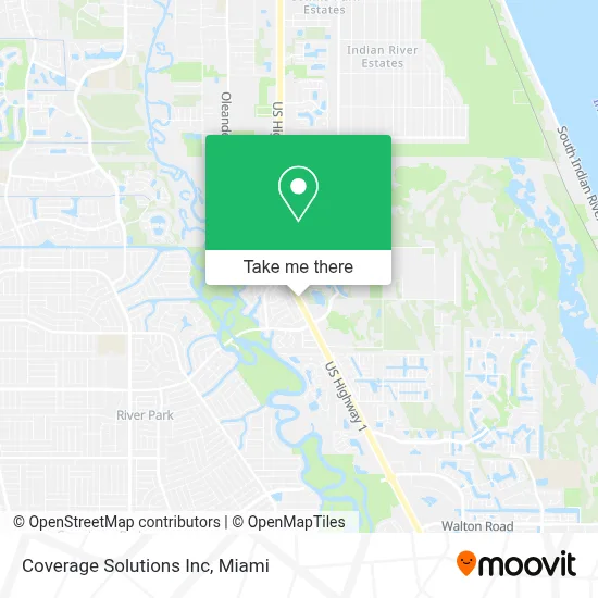Coverage Solutions Inc map