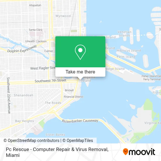Pc Rescue - Computer Repair & Virus Removal map