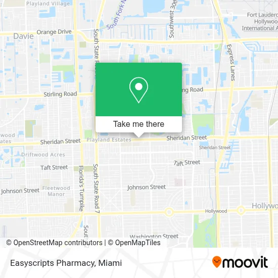 Easyscripts Pharmacy map
