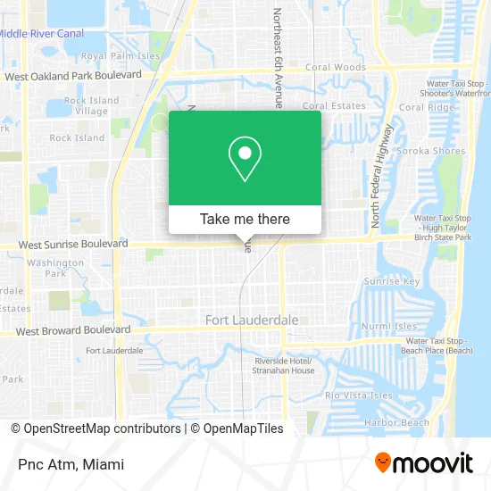 Pnc Atm map