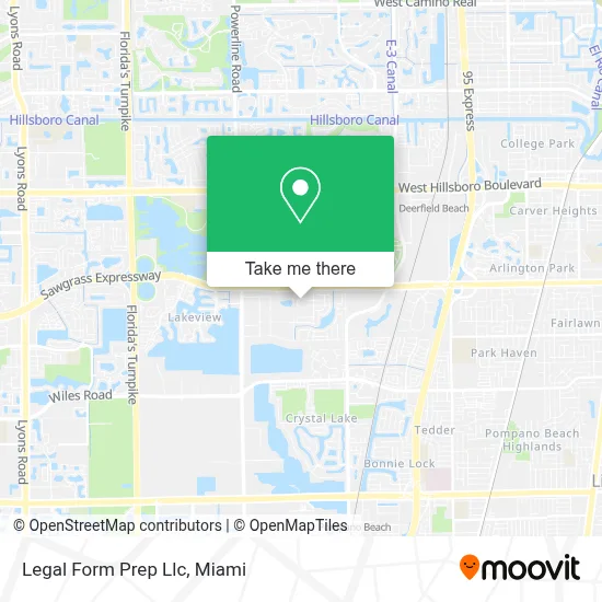 Legal Form Prep Llc map